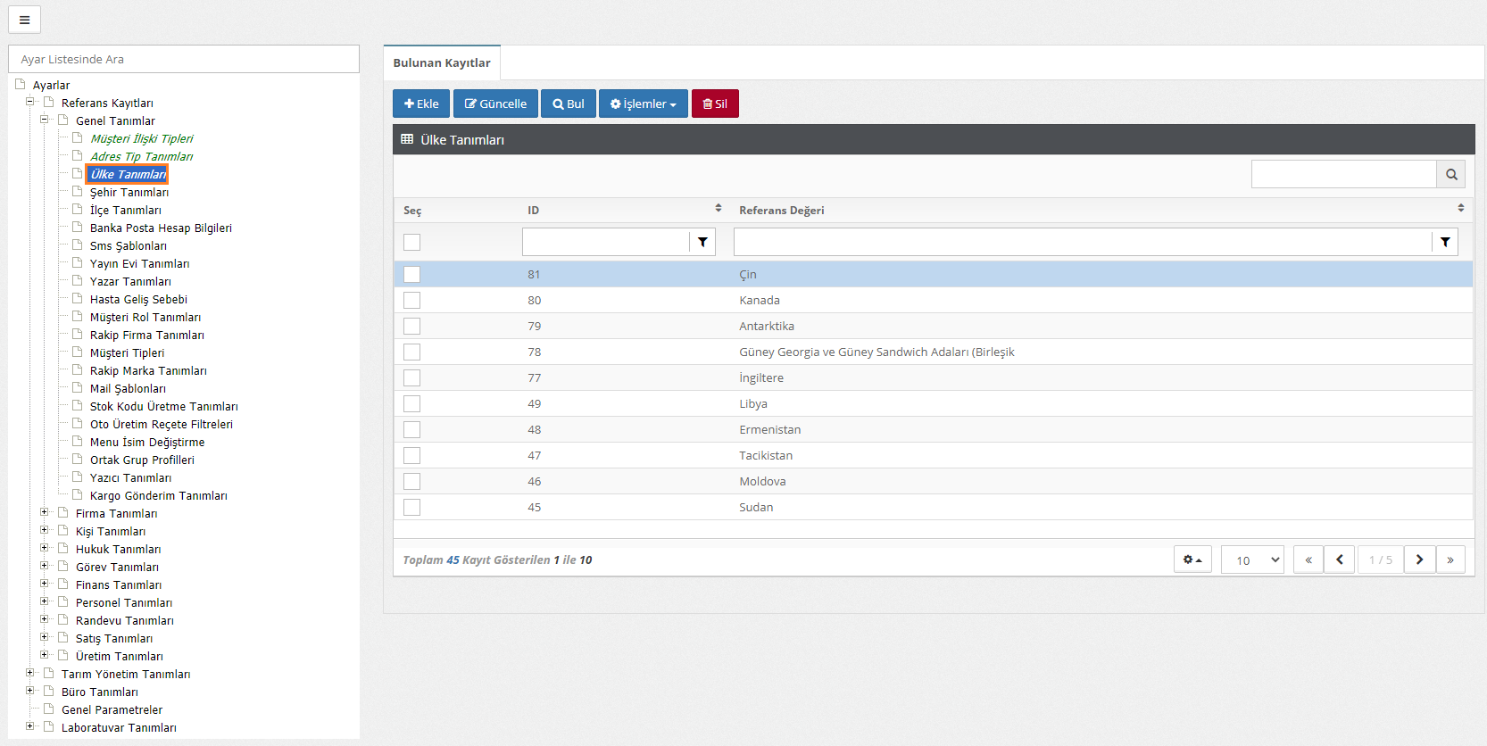 Genel Tanım Ayarları Nasıl Yapılır
